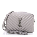 Calfskin Matelasse Monogram Lou Camera Bag Granite