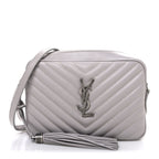 Calfskin Matelasse Monogram Lou Camera Bag Granite