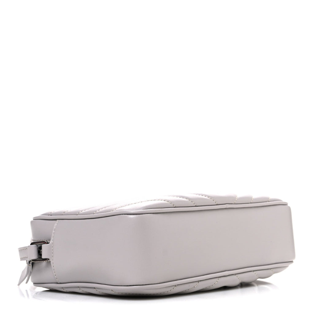 Calfskin Matelasse Monogram Lou Camera Bag Granite
