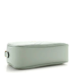 Calfskin Matelasse Small GG Marmont Chain Shoulder Bag Salvy Green