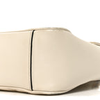 Calfskin Matelasse Small GG Marmont Shoulder Bag White
