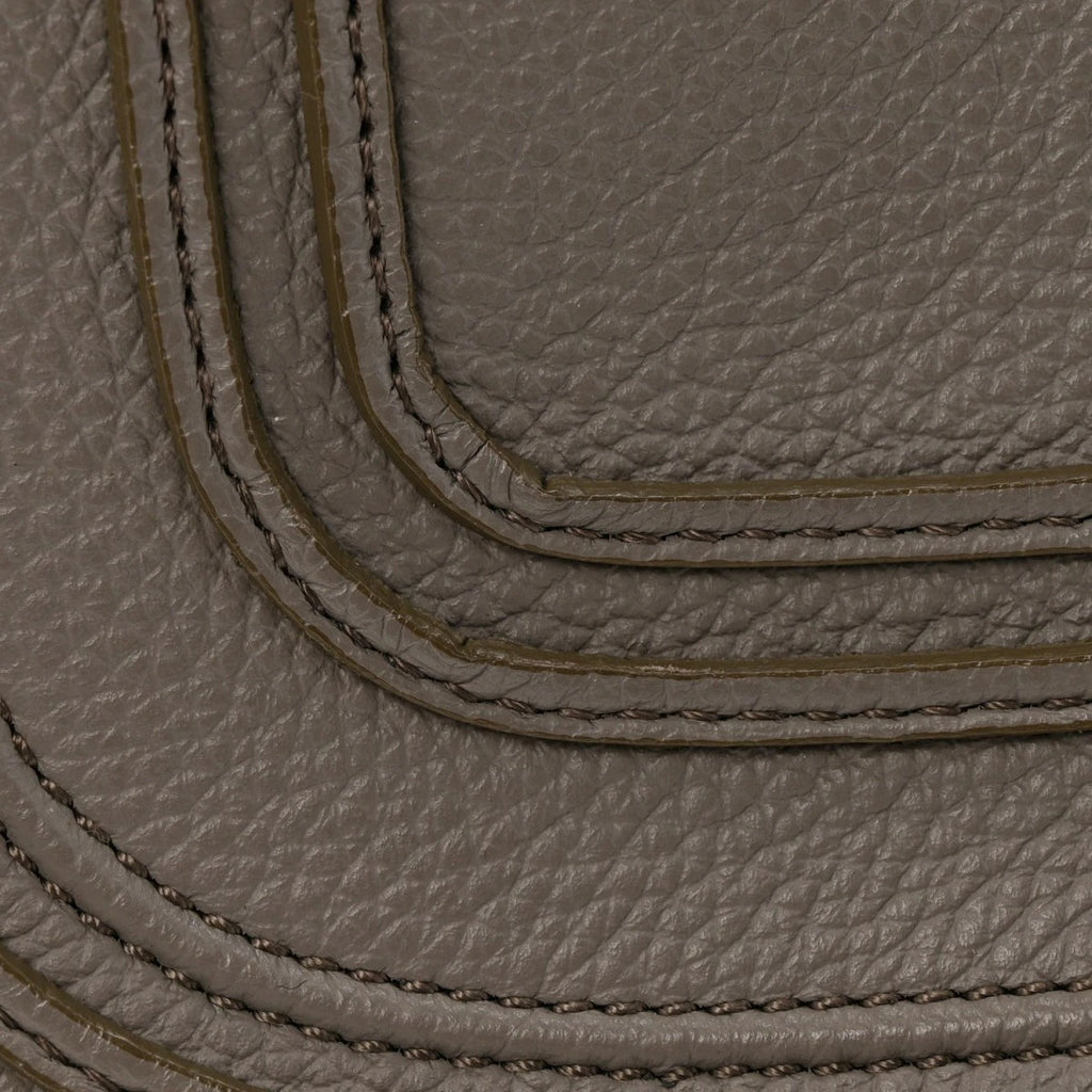 Calfskin Medium Marcie Satchel Cashmere Grey
