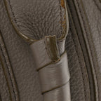 Calfskin Medium Marcie Satchel Cashmere Grey