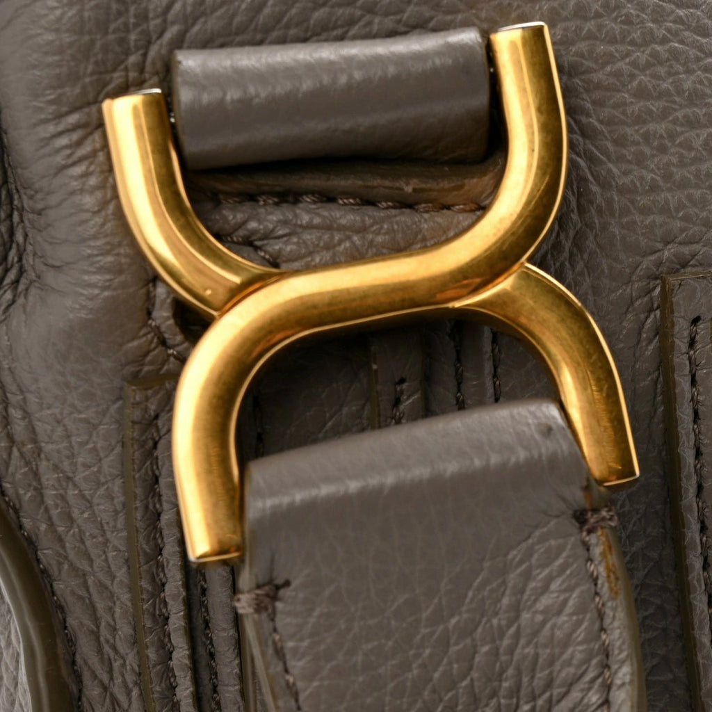 Calfskin Medium Marcie Satchel Cashmere Grey