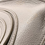 Calfskin Medium Marcie Satchel Cashmere Grey