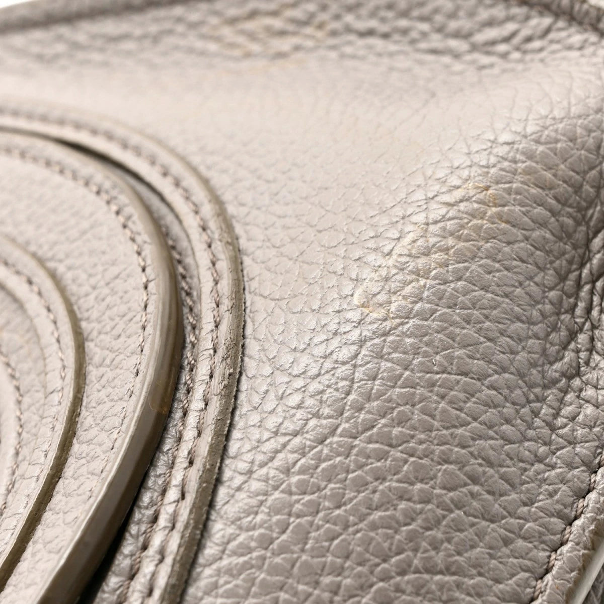 Calfskin Medium Marcie Satchel Cashmere Grey
