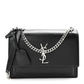 Calfskin Medium Monogram Sunset Black