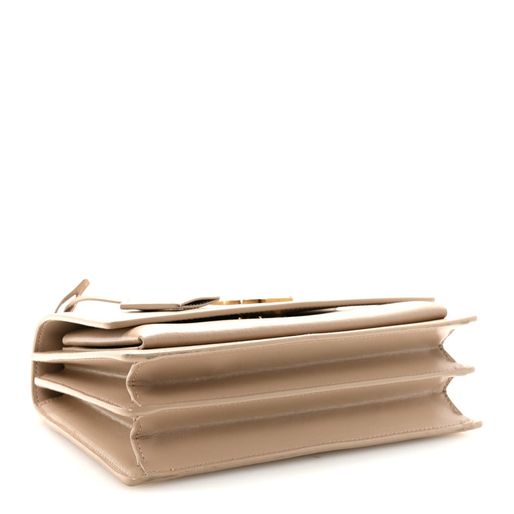 Calfskin Medium Monogram Sunset Dark Beige