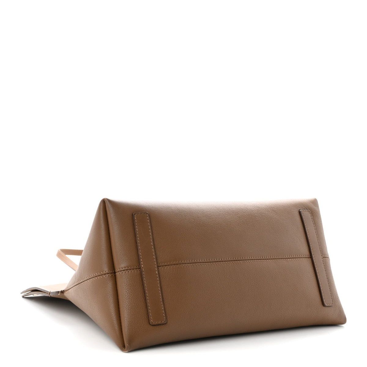 Calfskin Medium Society Tote Dusty Caramel
