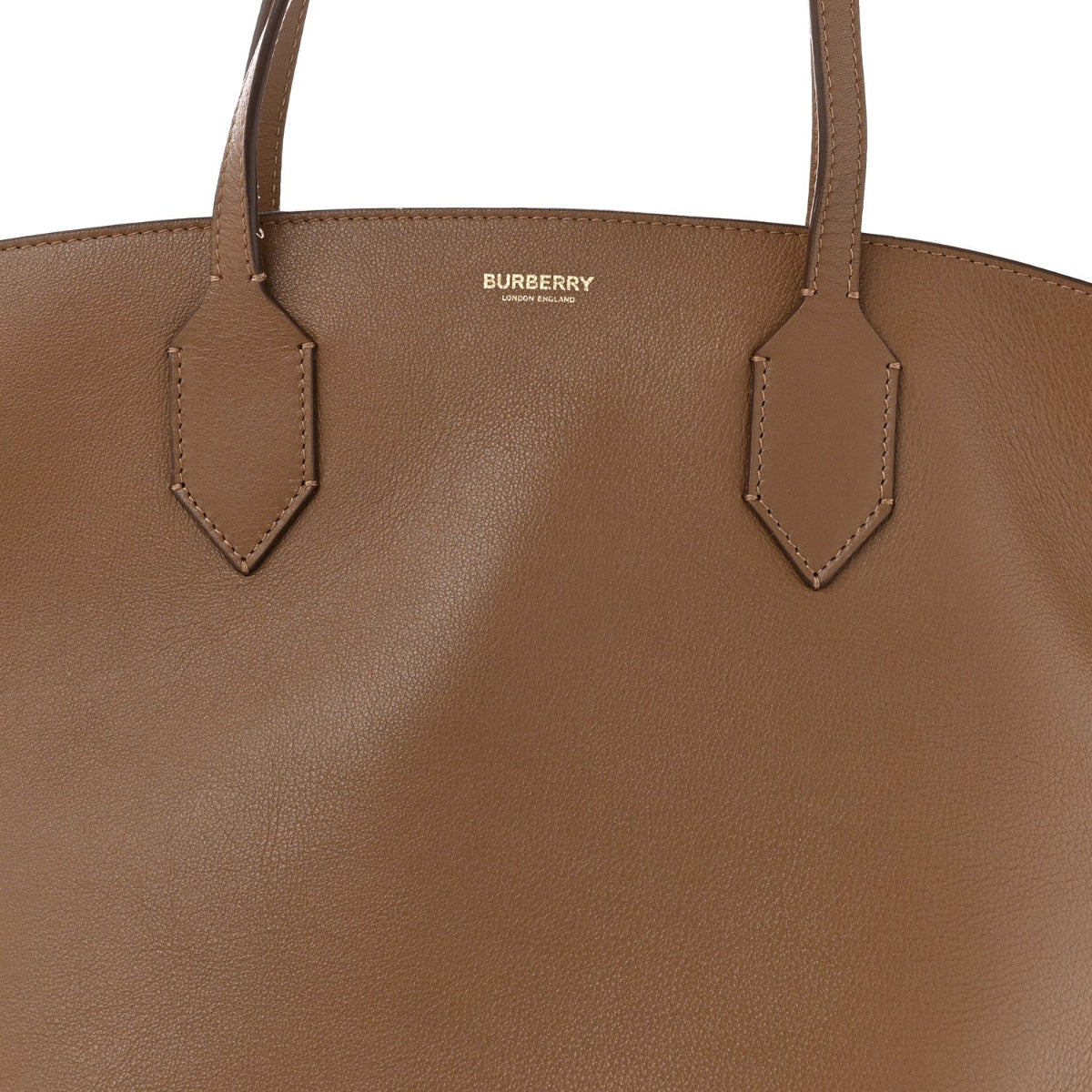 Calfskin Medium Society Tote Dusty Caramel
