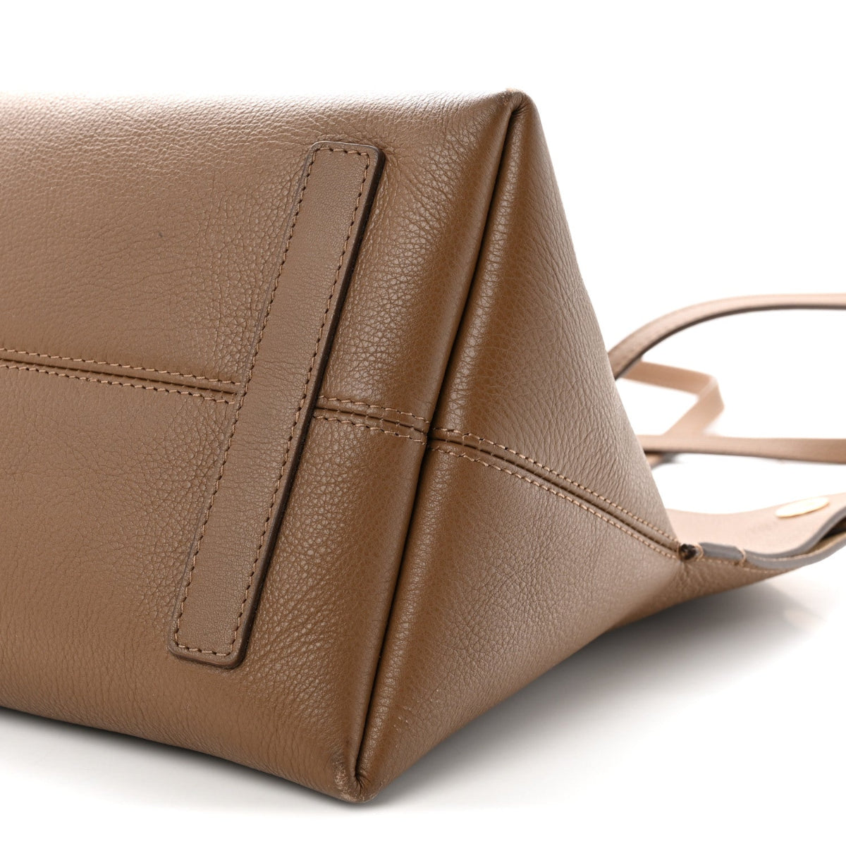 Calfskin Medium Society Tote Dusty Caramel