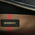 Calfskin Mega Check Small Banwell Tote Black