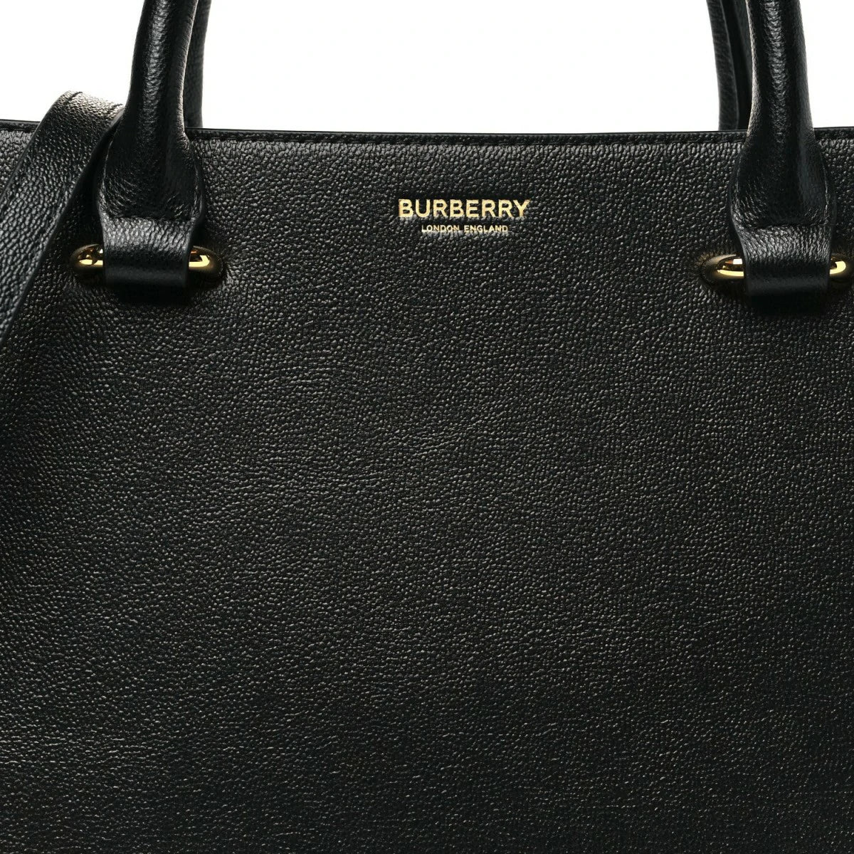 Calfskin Mega Check Small Banwell Tote Black