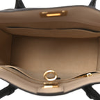 Calfskin Monogram On My Side MM Laurier Green Toffee Latte Beige