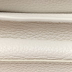 Calfskin Mount Envelope Bag White