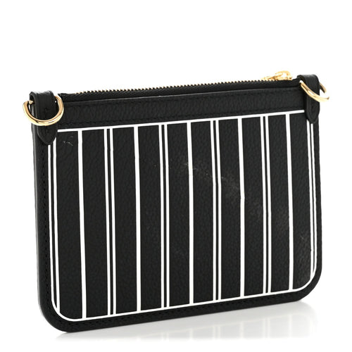 Calfskin Neverfull Inside Out BB Pochette Black