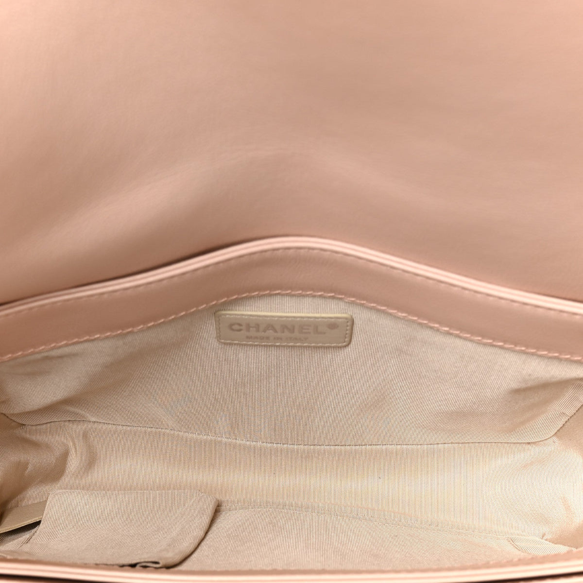 Calfskin New Medium Boy Reverso Flap Light Pink