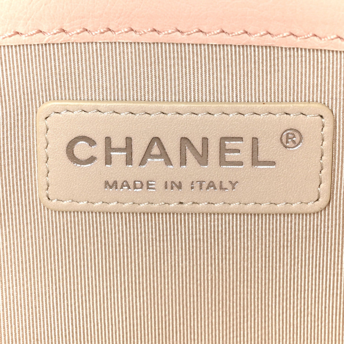 Calfskin New Medium Boy Reverso Flap Light Pink