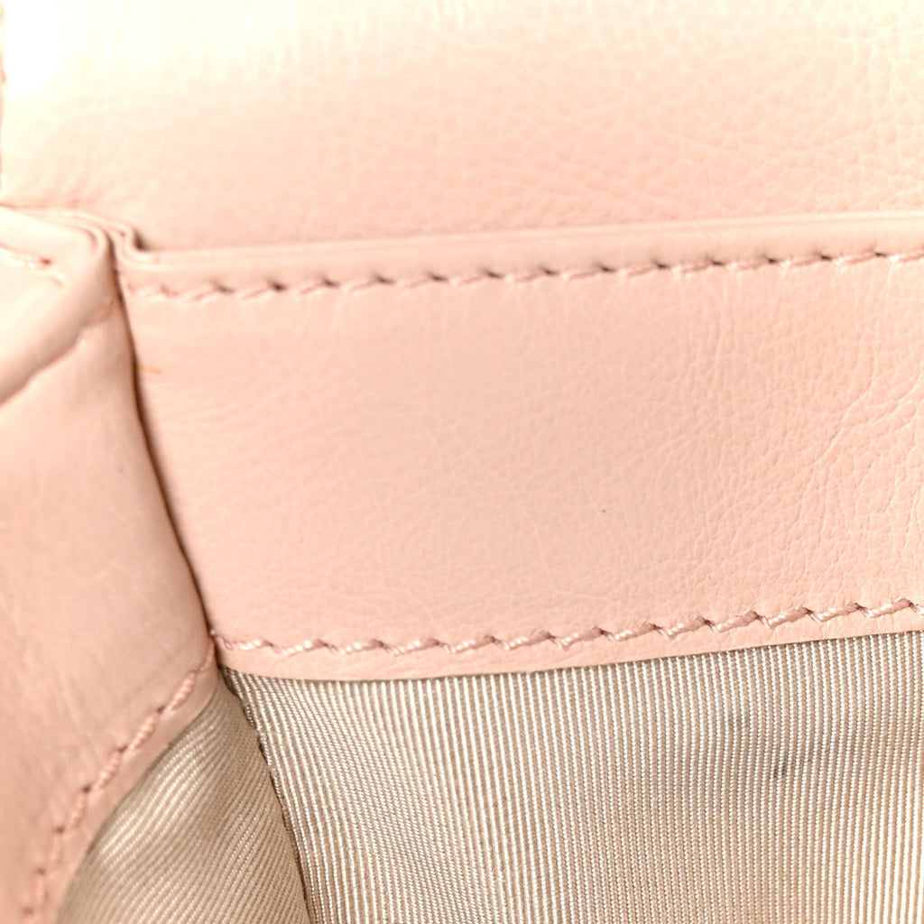 Calfskin New Medium Boy Reverso Flap Light Pink