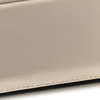 Calfskin Quilted Mini Deco Shoulder Bag Mystic White