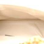 Calfskin Quilted Mini Deco Shoulder Bag Mystic White