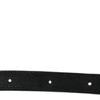 Calfskin Quilted Uniform Waist Belt Bag Black