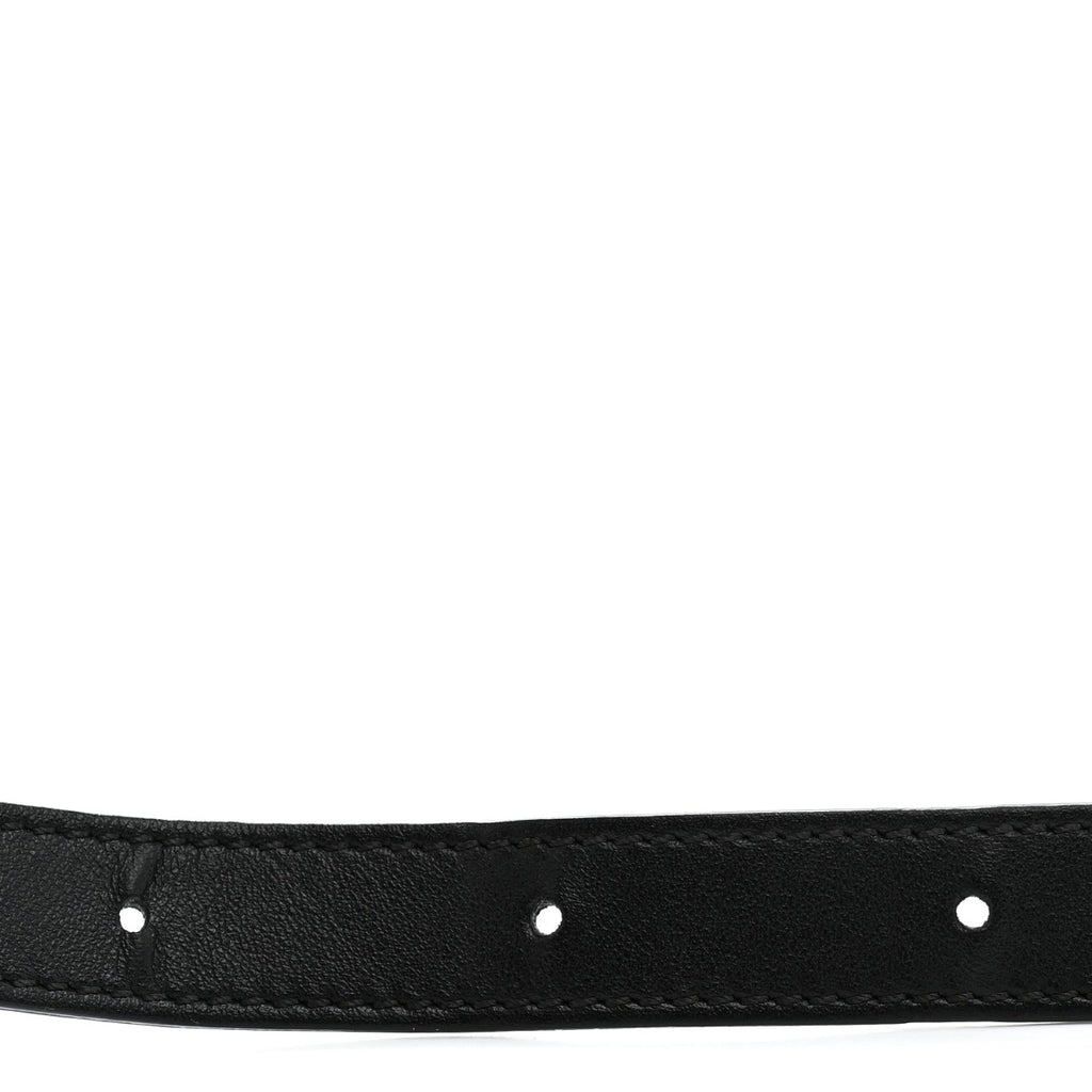 Calfskin Quilted Uniform Waist Belt Bag Black
