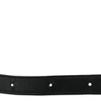Calfskin Quilted Uniform Waist Belt Bag Black