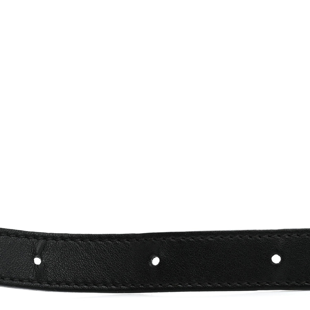 Calfskin Quilted Uniform Waist Belt Bag Black