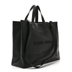 Calfskin Shopper Tote MM Black
