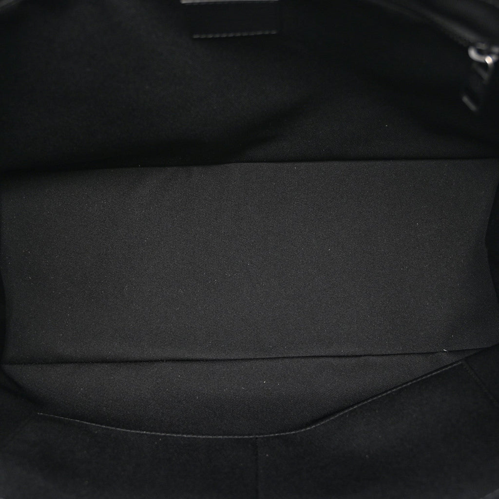 Calfskin Shopper Tote MM Black