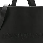Calfskin Shopper Tote MM Black