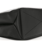 Calfskin Shopper Tote MM Black