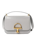 Calfskin Siena Shoulder Bag Grey