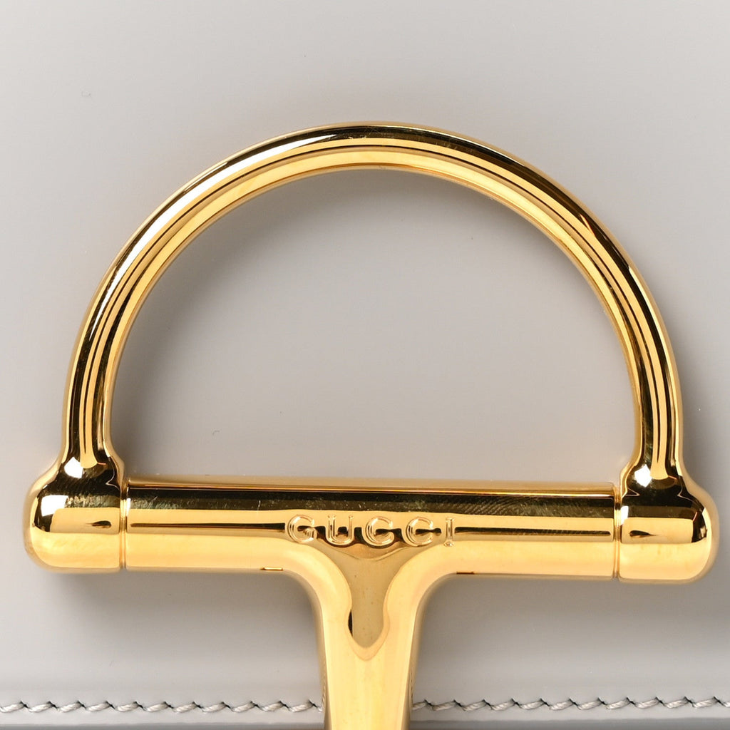 Calfskin Siena Shoulder Bag Grey