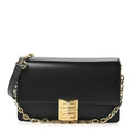 Calfskin Small 4G Chain Shoulder Bag Black