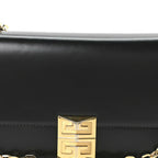 Calfskin Small 4G Chain Shoulder Bag Black
