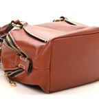 Calfskin Small Daria Sepia Brown