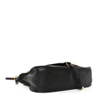 Calfskin Small Marcie Satchel Black