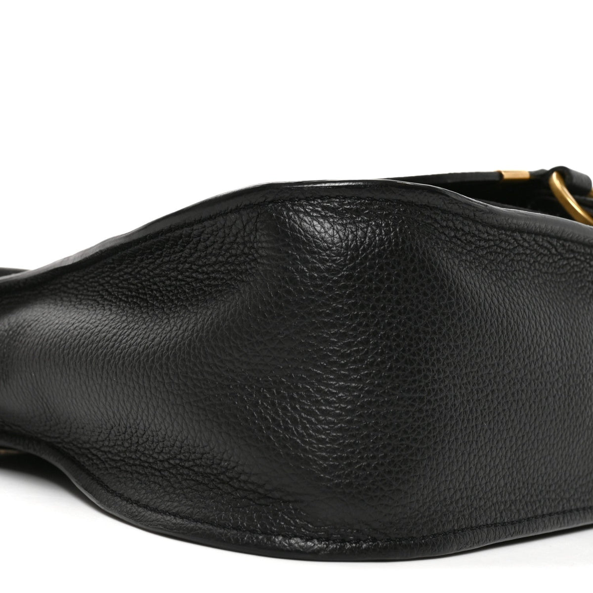 Calfskin Small Marcie Satchel Black