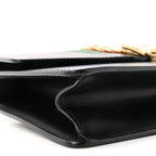 Calfskin Small Sylvie Shoulder Bag Black