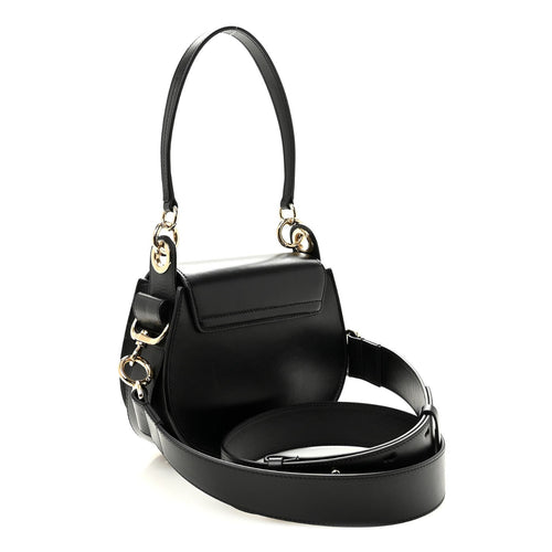 Calfskin Small Tess Bag Black