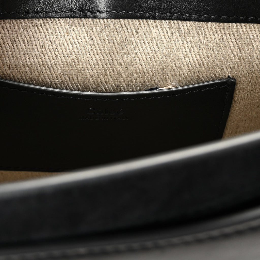 Calfskin Small Tess Bag Black