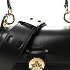 Calfskin Small Tess Bag Black