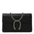 Calfskin Super Mini Dionysus Shoulder Bag Black