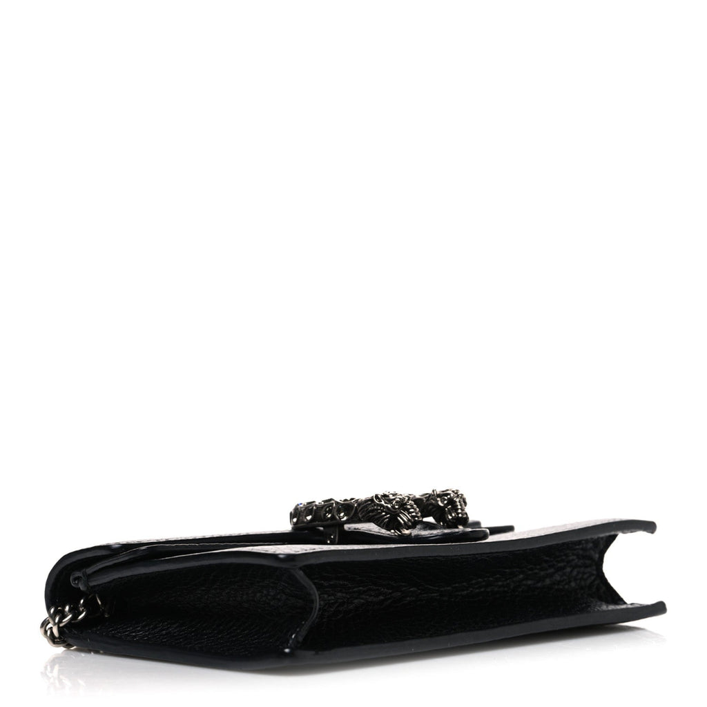 Calfskin Super Mini Dionysus Shoulder Bag Black