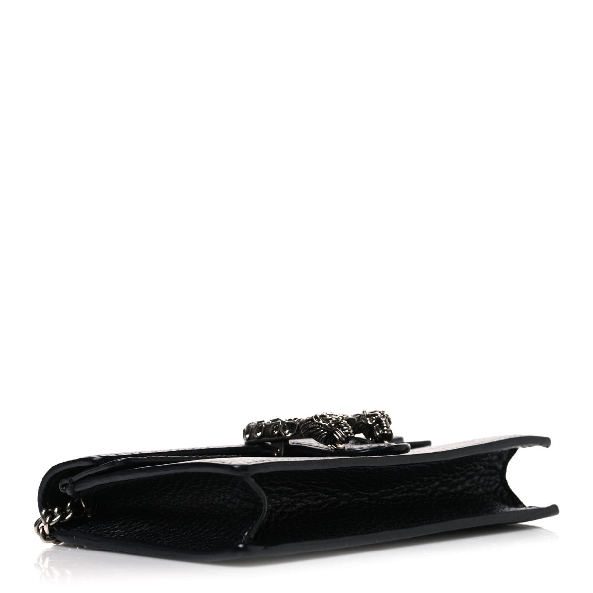 Calfskin Super Mini Dionysus Shoulder Bag Black