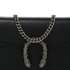 Calfskin Super Mini Dionysus Shoulder Bag Black