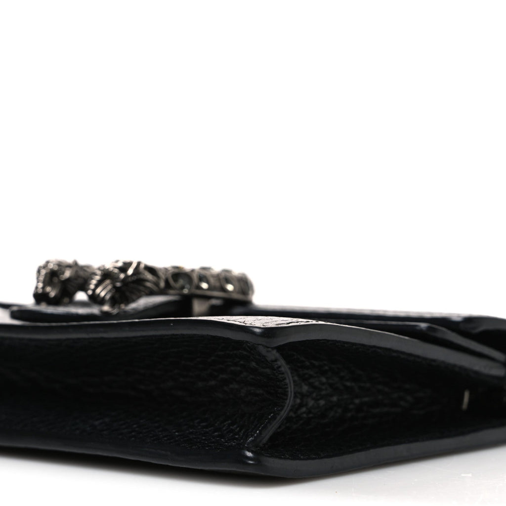 Calfskin Super Mini Dionysus Shoulder Bag Black