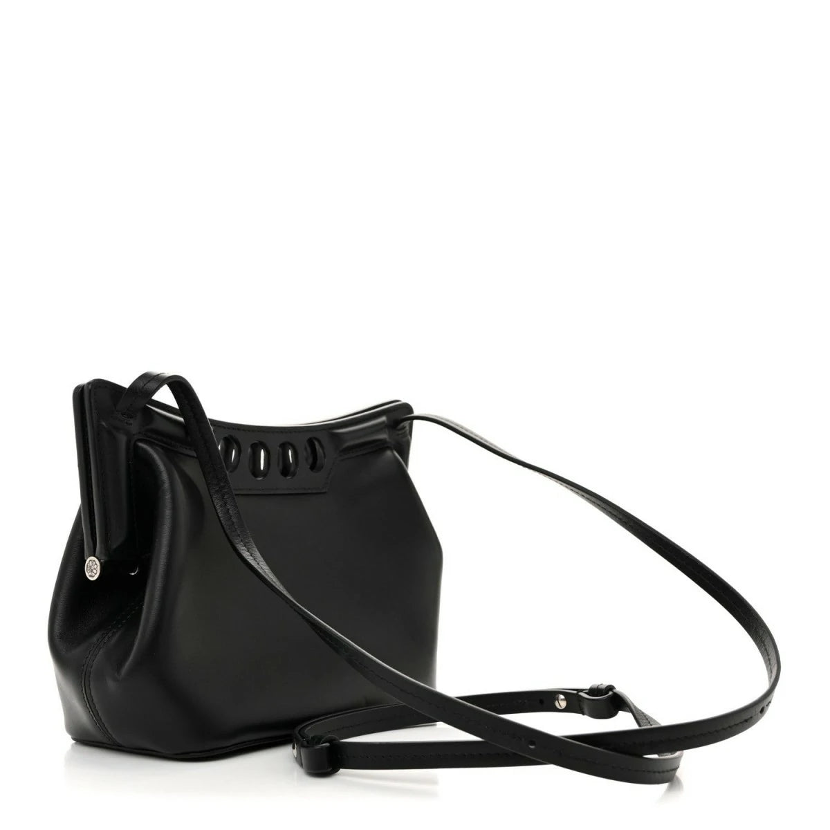 Calfskin The Peak Mini Bag Black